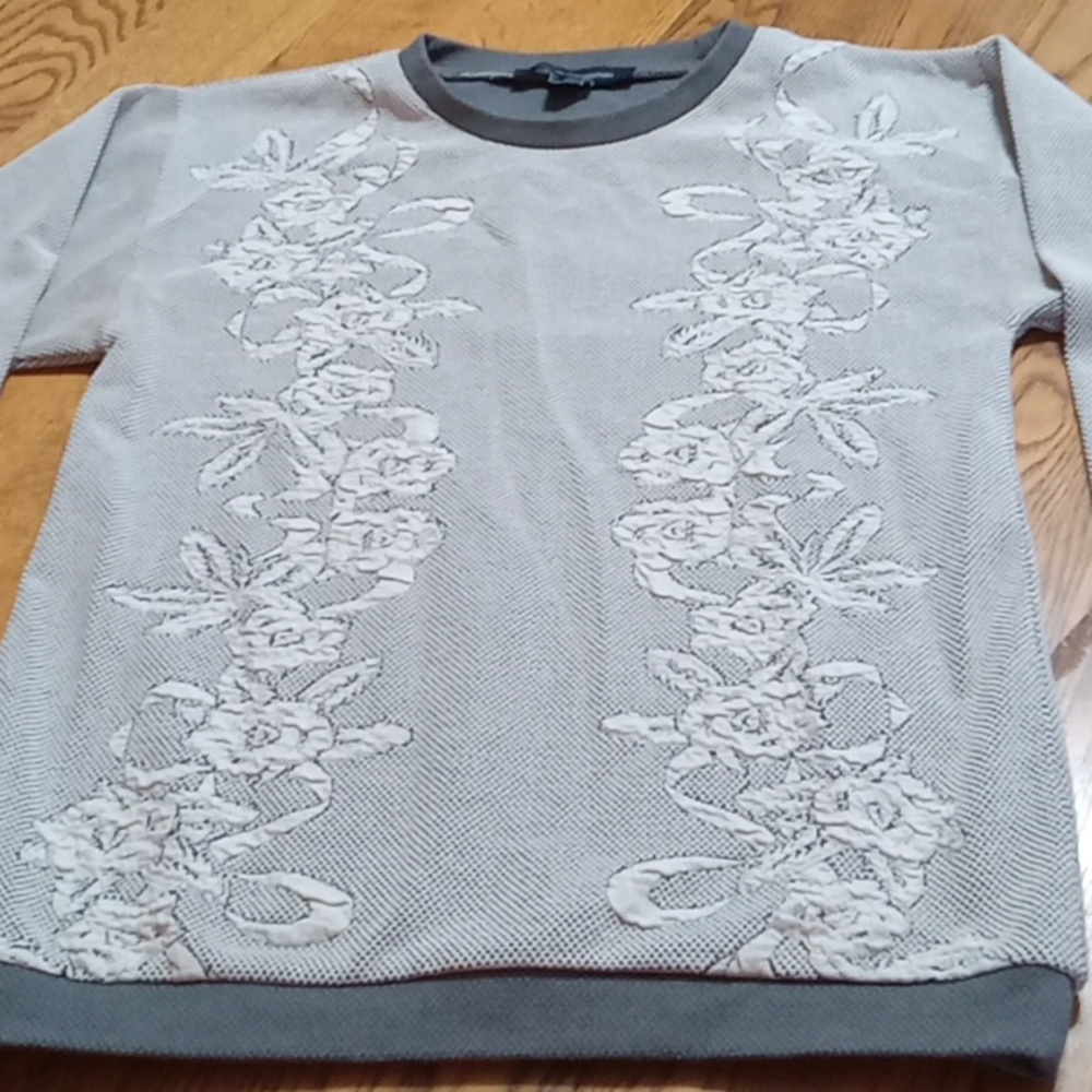 FRENCH CONNECTION Women Sweater Used Preowned Small Long Sleeves Top SHIRT